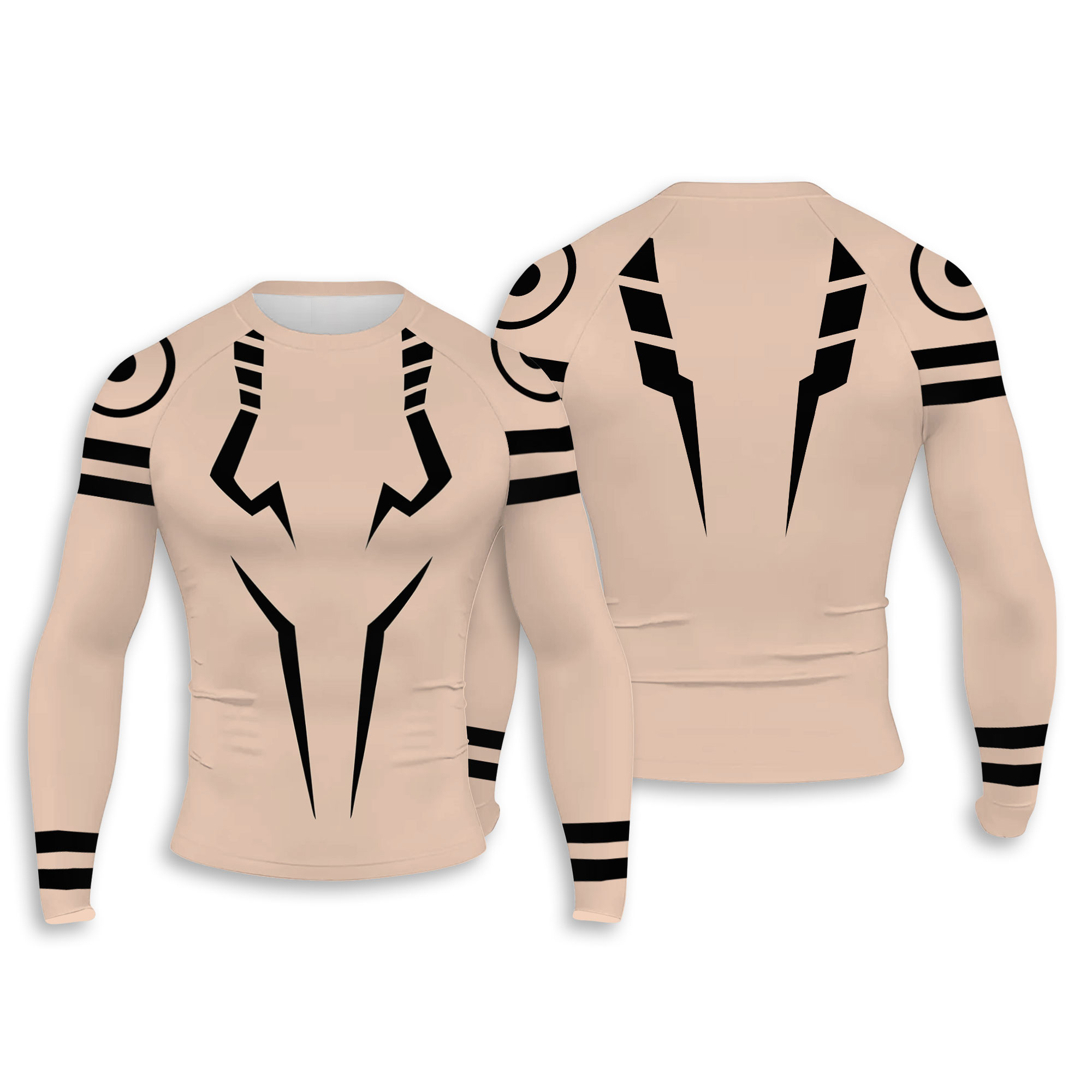 Sukuna Men Long Sleeve Compression Shirt