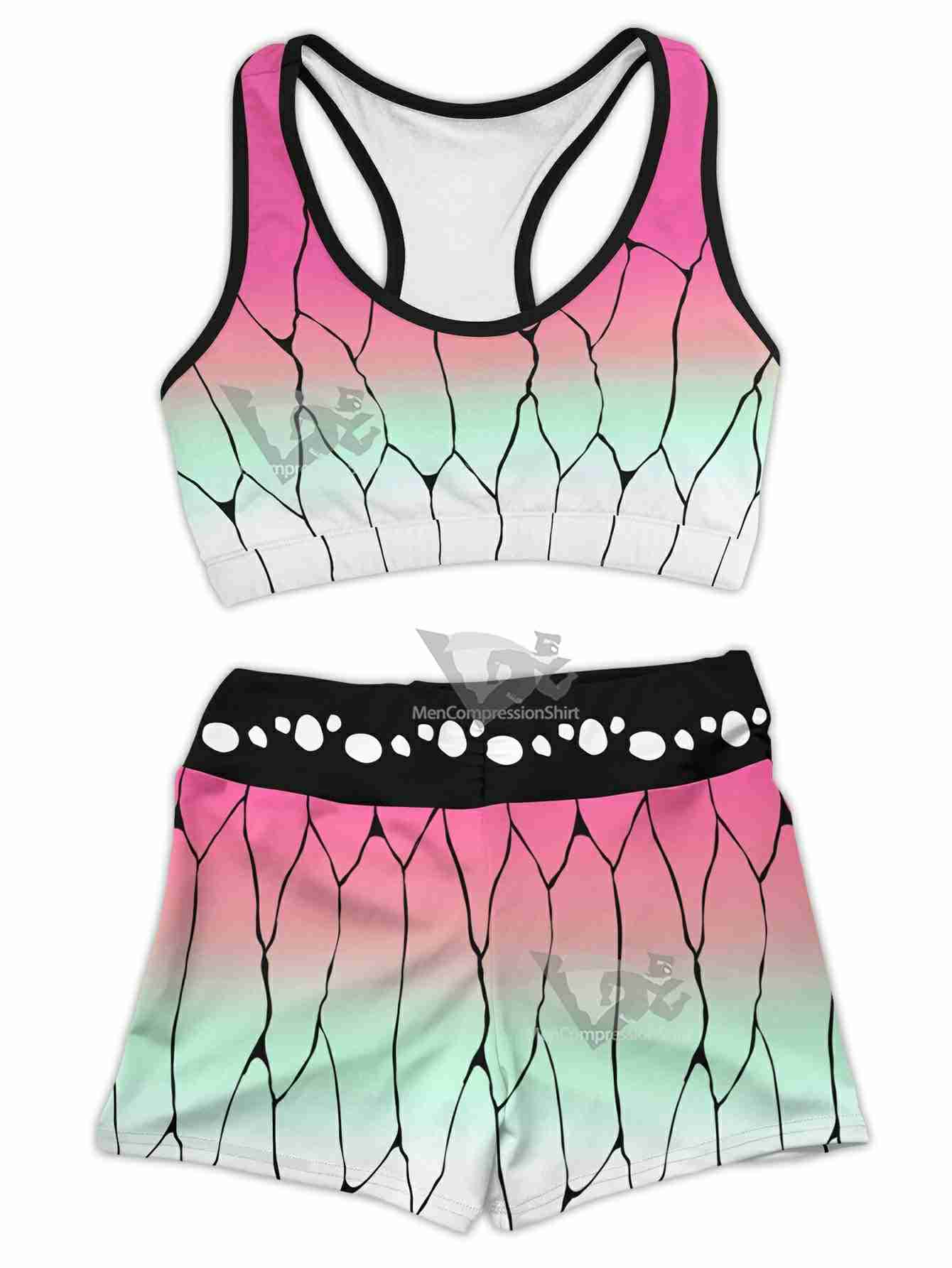 Summer Shinobu Women Compression Active Wear Set