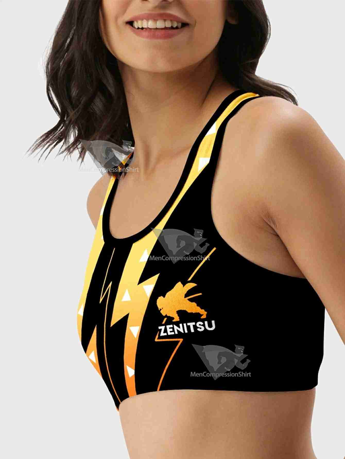 Summer Zenitsu Women Compression Active Wear Set