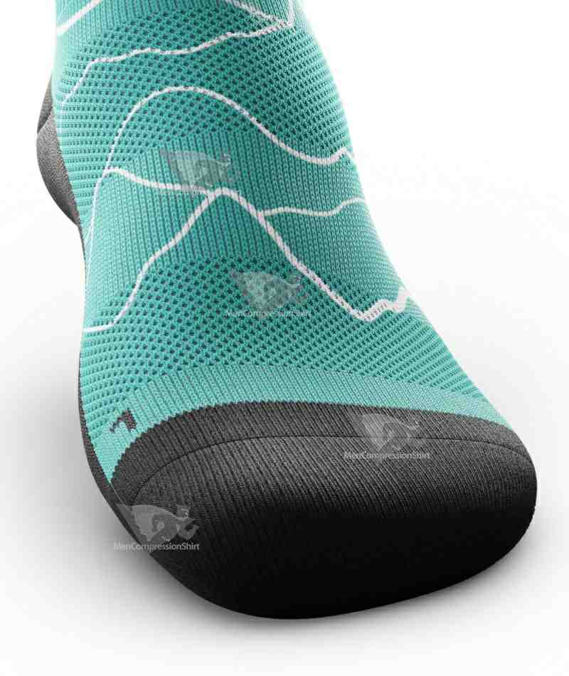 Sun Moon Knee High Compression Socks