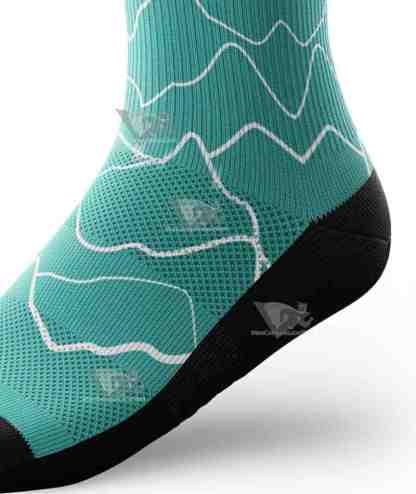 Sun Moon Knee High Compression Socks