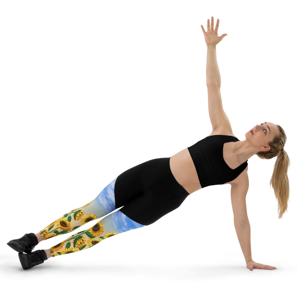Sunflower Fields Women Compression Legging