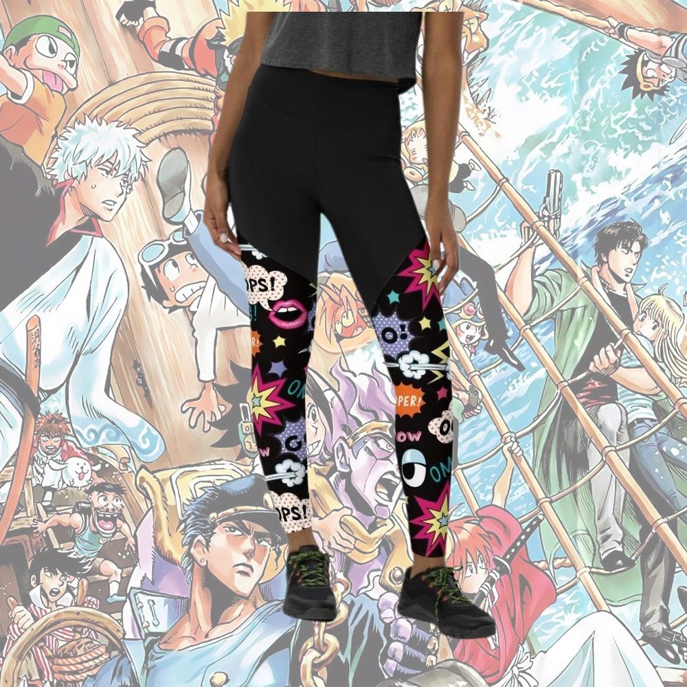 Super Cool Pop Art Women Compression Legging