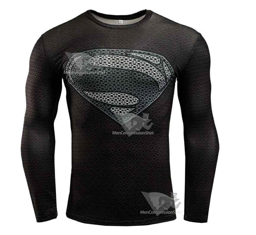 Super Hero Kent Compression Shirt For Men
