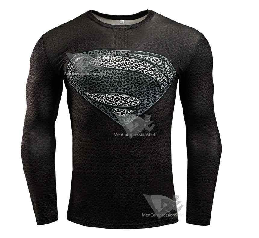 Super Hero Kent Compression Shirt For Men