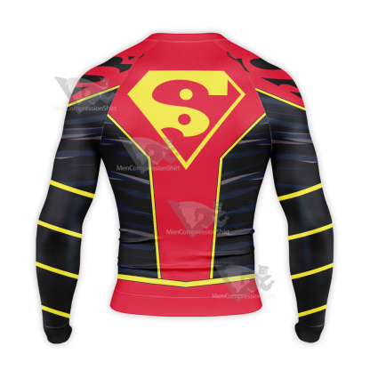 Super Man Of China Kong Kenan New Suit Long Sleeve Compression Shirt