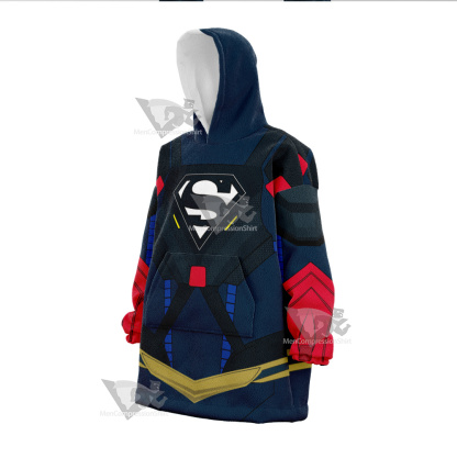 Supergirl Season 5 Kara Zor El Cosplay Snug Oversized Blanket Hoodie