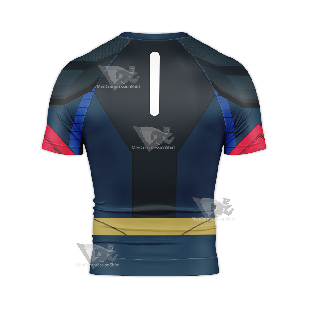 Supergirl Season 5 Kara Zor El Short Sleeve Compression Shirt