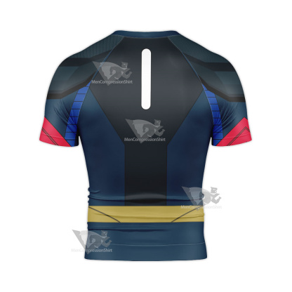 Supergirl Season 5 Kara Zor El Short Sleeve Compression Shirt