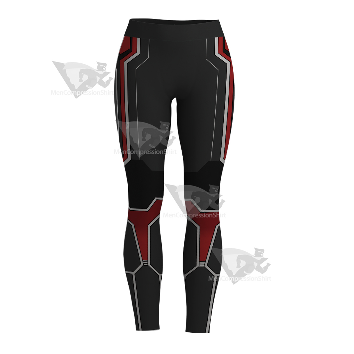Superhero Ant Man Black Mens Women Compression Legging
