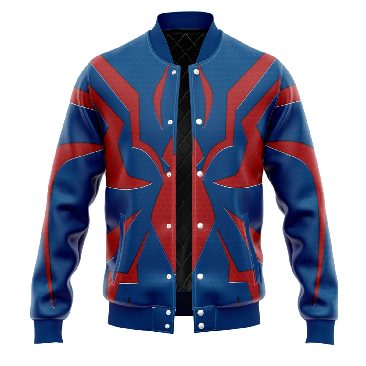 Superhero Aracnido Jr Spiderman Varsity Jacket