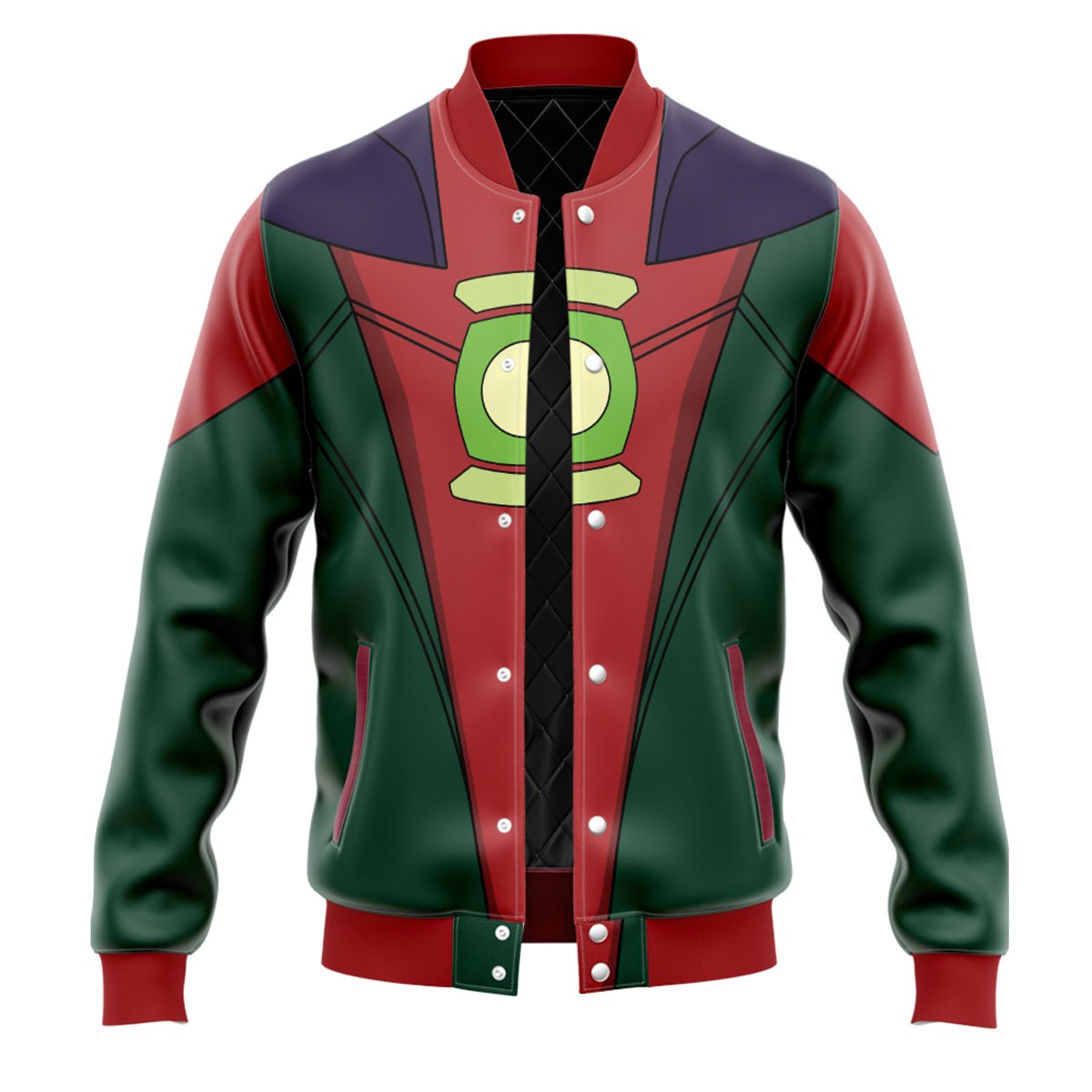 Green Lantern Alan Scott Varsity Jacket – MensCompressionShirt