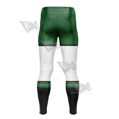 Superhero Green Lantern Green Mens Compression Legging