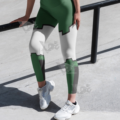 Superhero Green Lantern Green Women Compression Legging