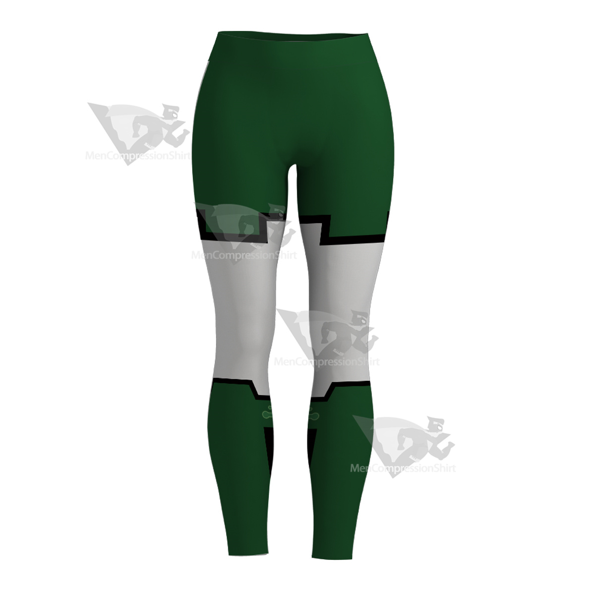 Superhero Green Lantern Green Women Compression Legging