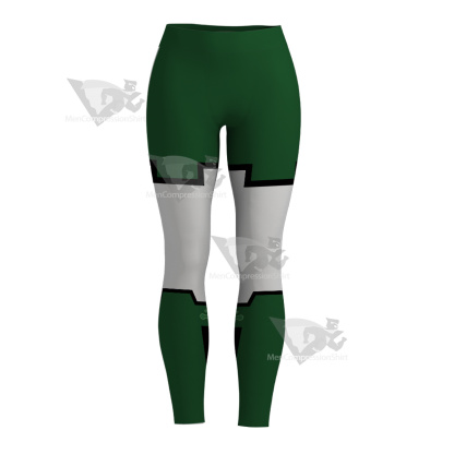 Superhero Green Lantern Green Women Compression Legging