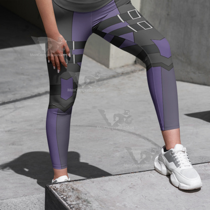 Superhero Hawkeye Purple Women Compression Legging