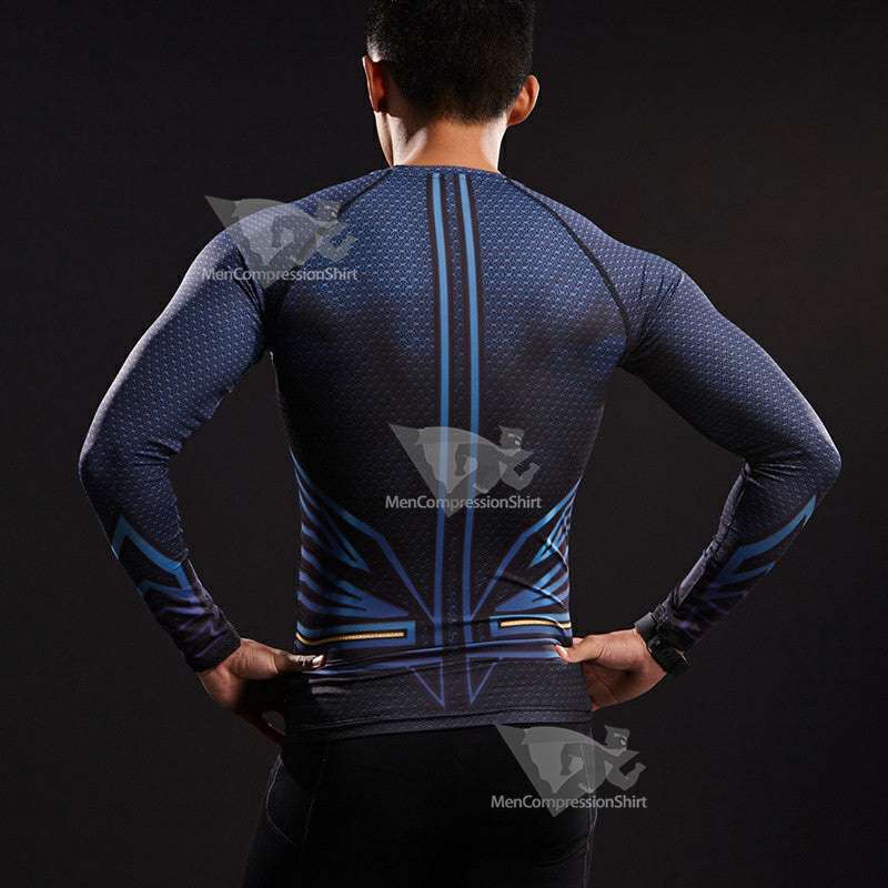 Superhero Kent Compression Shirt For Men