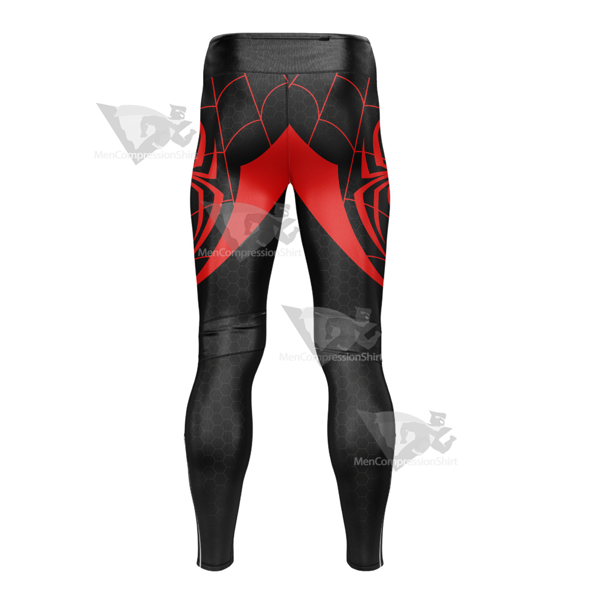 Superhero Parker Red Spider Mens Compression Legging