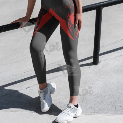 Superhero Parker Red Spider Women Compression Legging