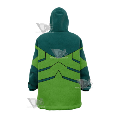 Superheroes Chameleon Boy Green Cosplay Oversized Blanket Hoodie