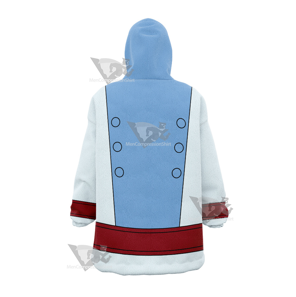 Superheroes Ferro Lad Blue Cosplay Oversized Blanket Hoodie