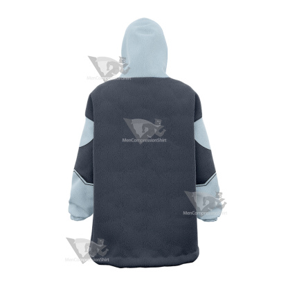 Superheroes Mekt Ranzz Grey Cosplay Oversized Blanket Hoodie