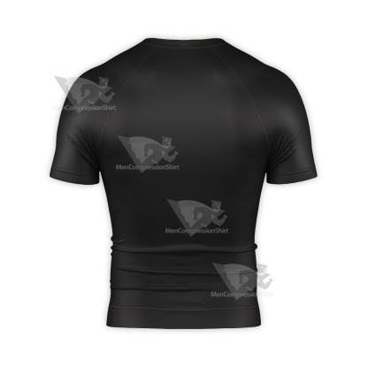 Superman Son Of Superman Kal El Short Sleeve Compression Shirt