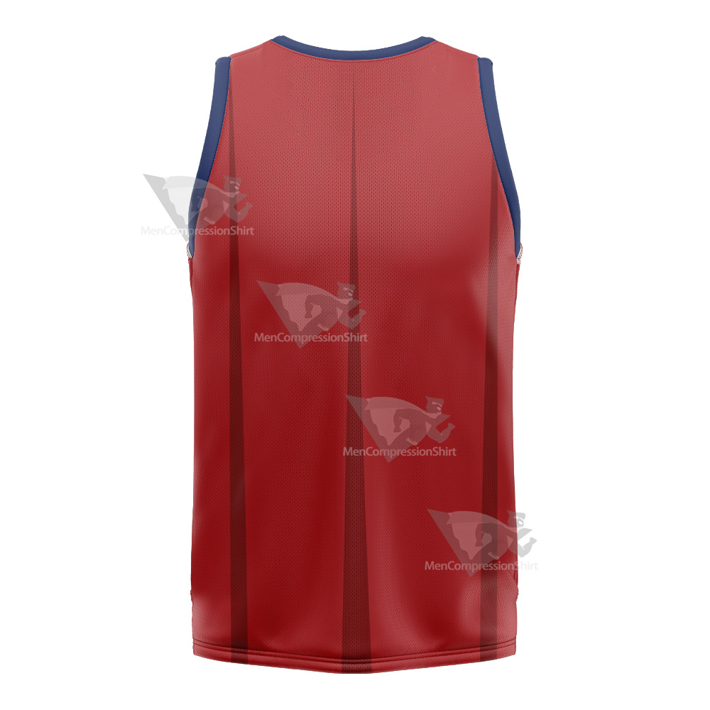 Superman Clark Lois Blue Basketball Jersey