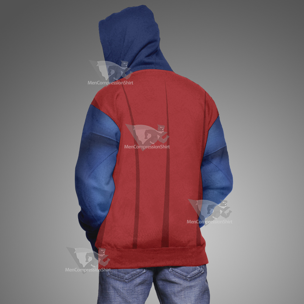 Superman Clark Lois Blue Cosplay Hoodie