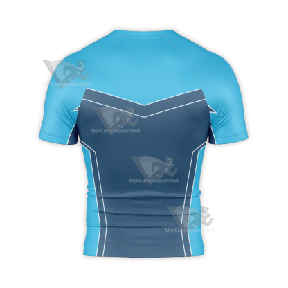 Superman Jon Kent Tight Short Sleeve Compression Shirt