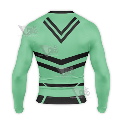 Superman Lilith Clay Omen New Suit Mixed Long Sleeve Compression Shirt