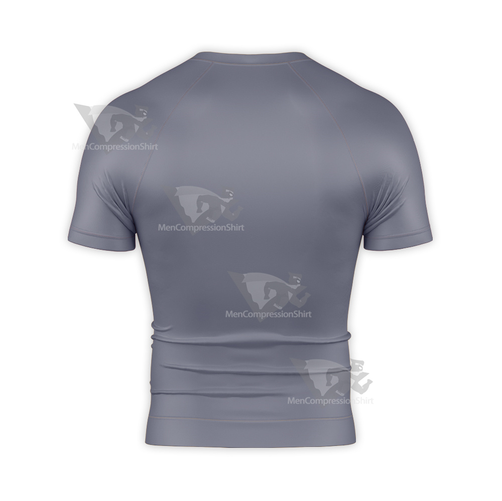 Superman Red Son Short Sleeve Compression Shirt