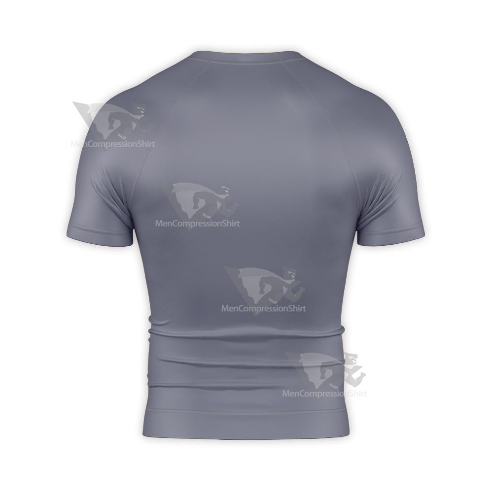 Superman Red Son Short Sleeve Compression Shirt
