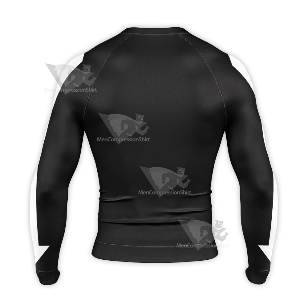 Superman Son Of Superman Kal El Battle Suit Long Sleeve Compression Shirt