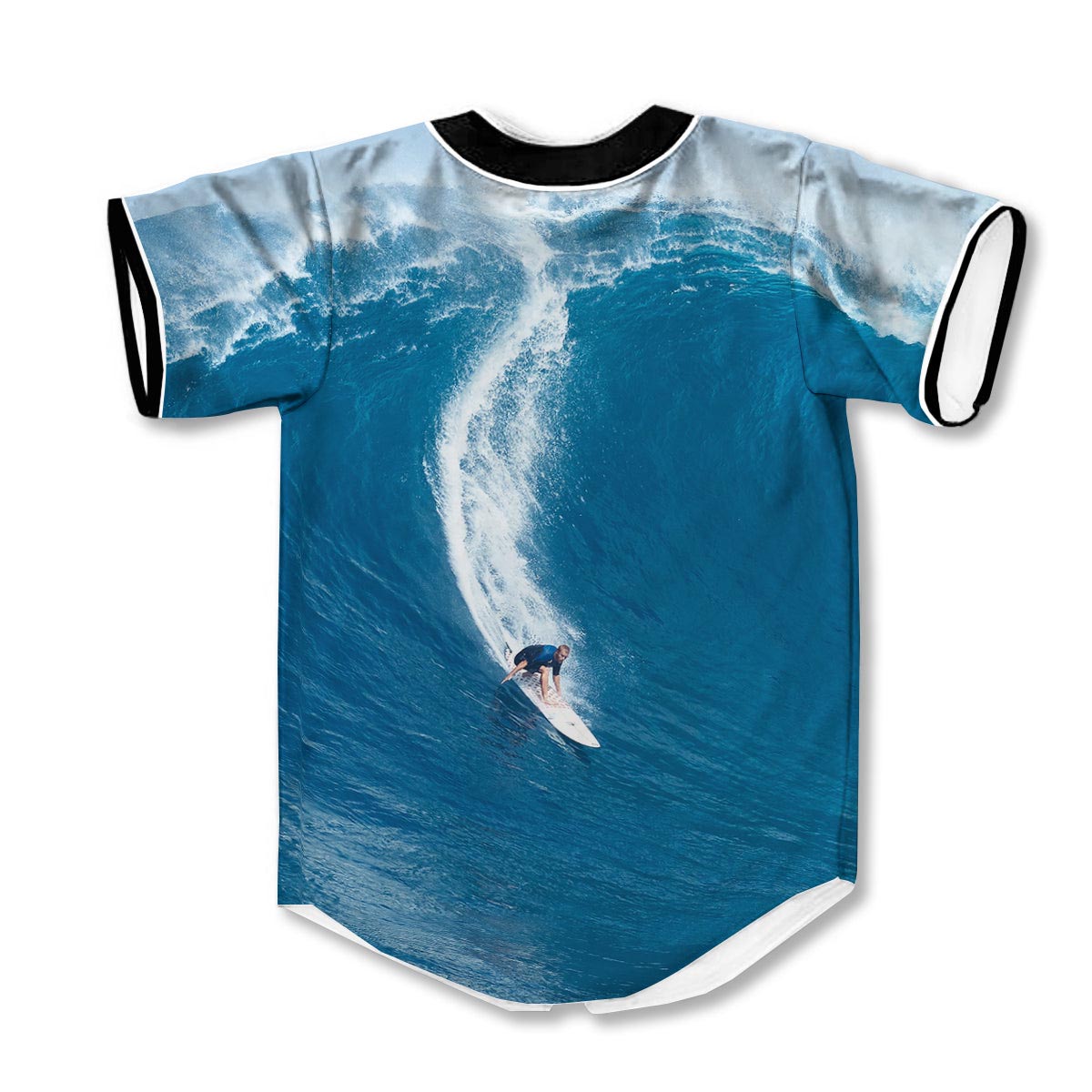 Surfing On Sea 3d Print Full Size Baseball Jerseys