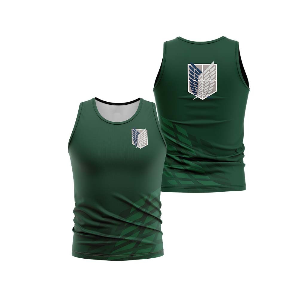 Survey Corps Attack On Titan Sleeveless Compression Shirt