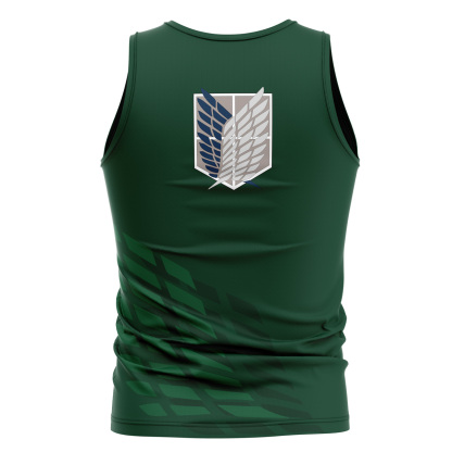 Survey Corps Attack On Titan Sleeveless Compression Shirt