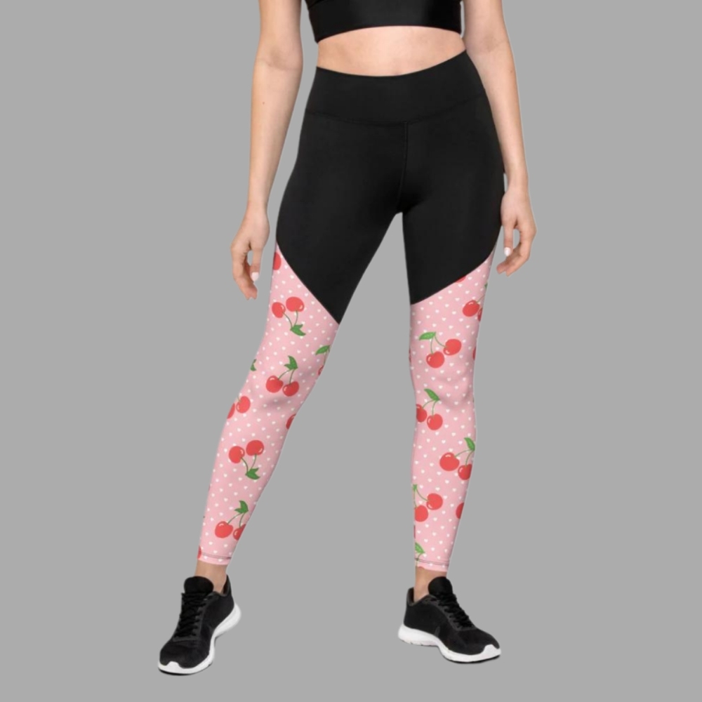 Sweet Cherry Women Compression Legging