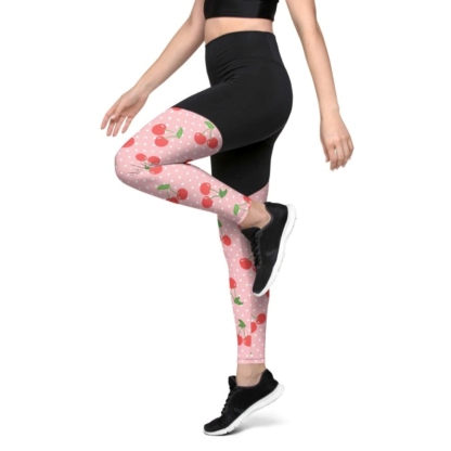 Sweet Cherry Women Compression Legging