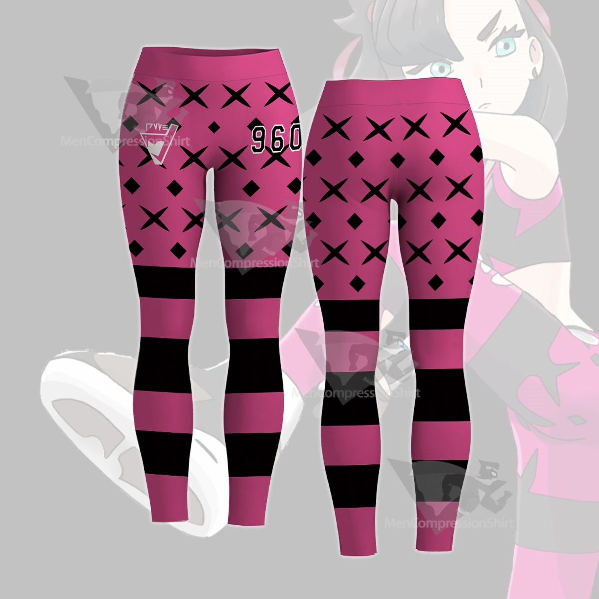 Sword And Shield Marnie Pink Women Leggings
