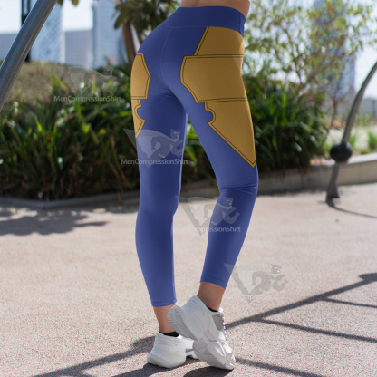 Sword Art Online Alice Zuberg Blue Women Compression Legging