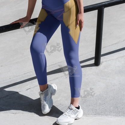 Sword Art Online Alice Zuberg Blue Women Compression Legging