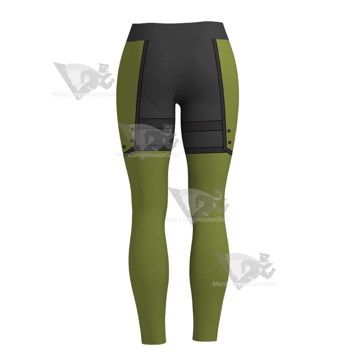 Sword Art Online Asada Shino Green Women Compression Legging