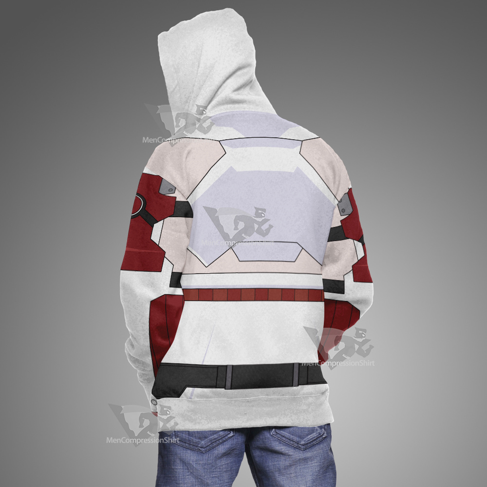 Sword Art Online Ggo Asuna Cosplay Hoodie
