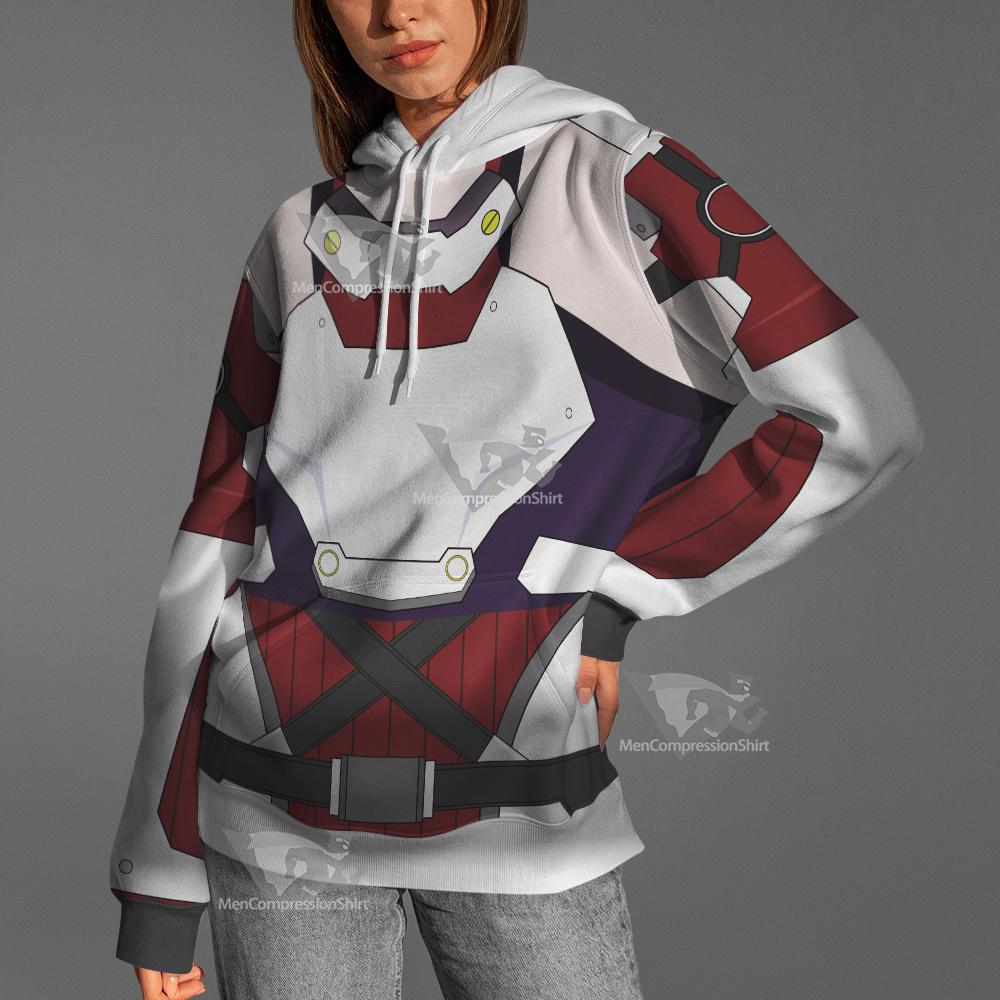 Sword Art Online Ggo Asuna Cosplay Hoodie