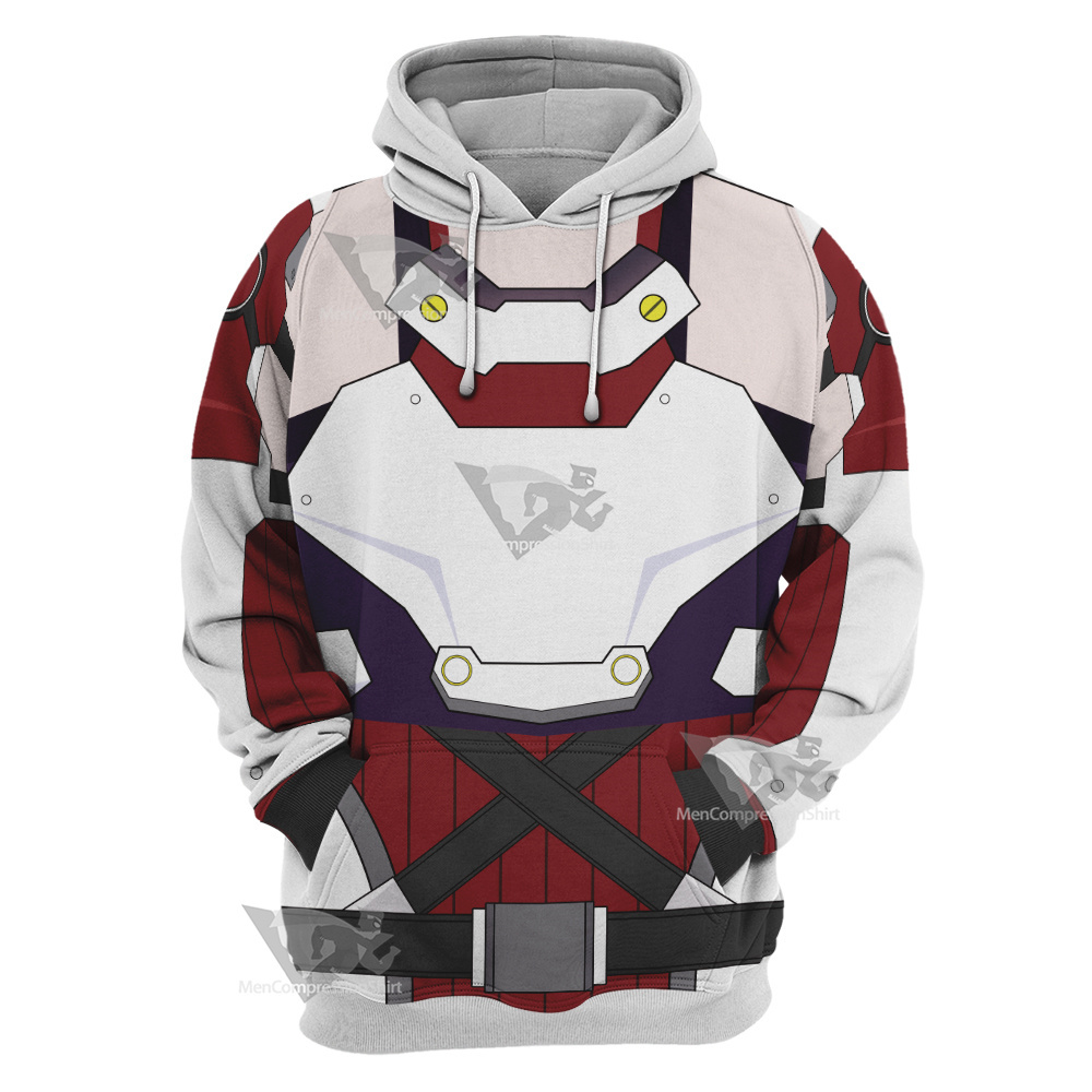 Sword Art Online Ggo Asuna Cosplay Hoodie