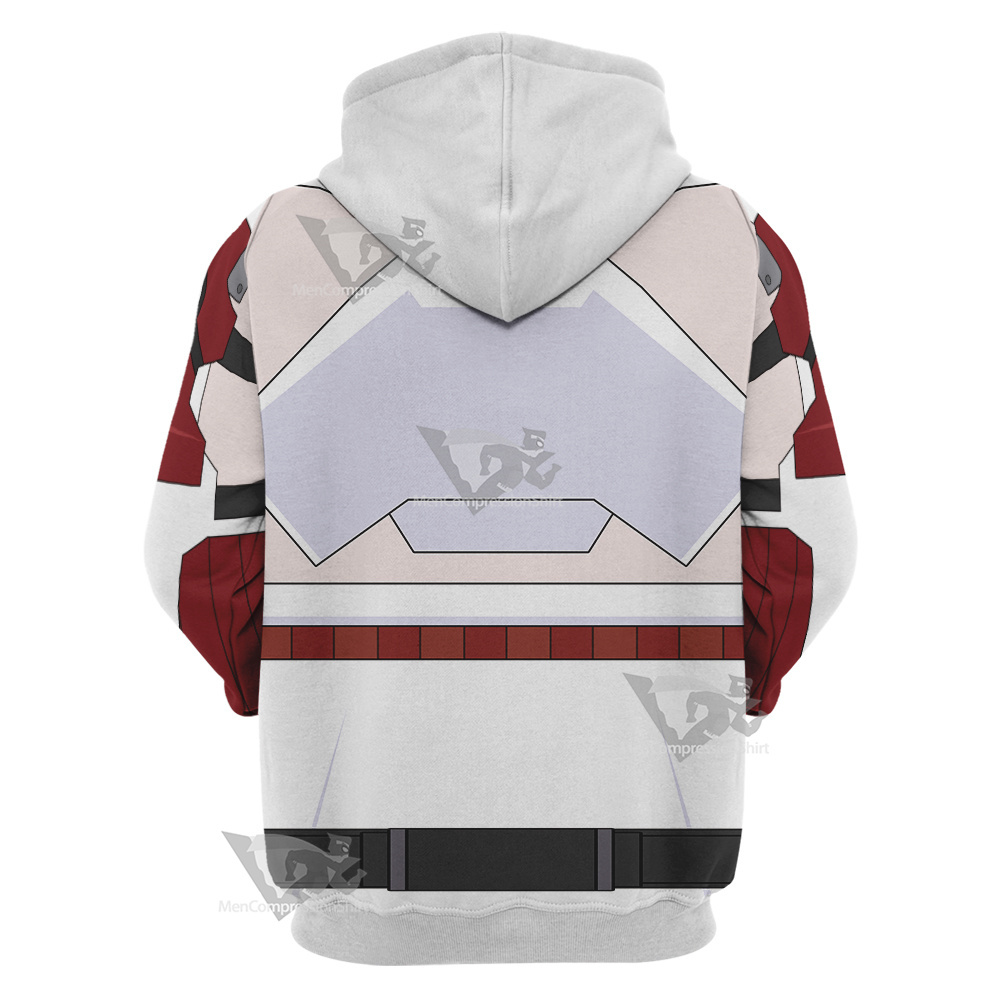 Sword Art Online Ggo Asuna Cosplay Hoodie
