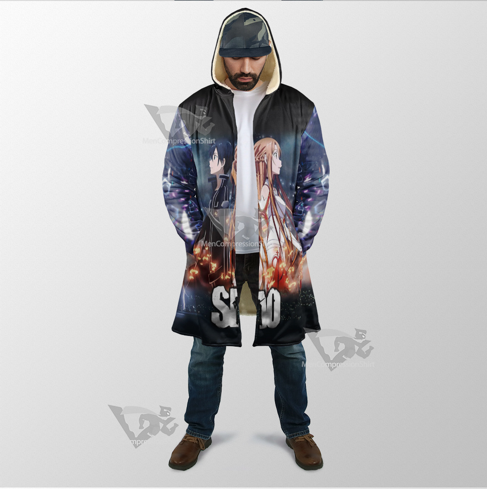 Sword Art Online Kirito And Ggo Asuna Dream Cloak