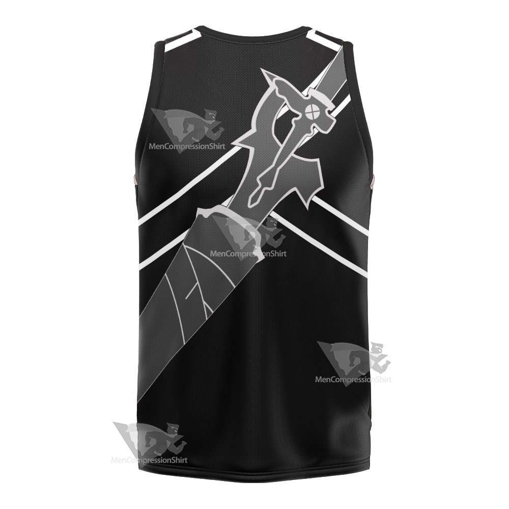 Sword Art Online Kirito Basketball Jersey